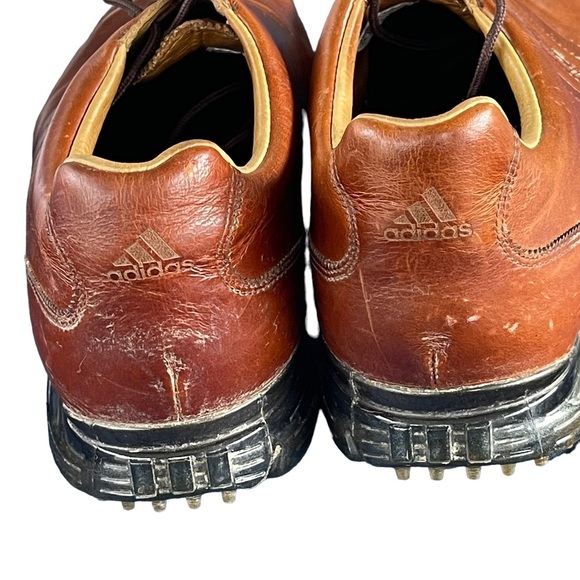 Adidas Adipure Golf Shoes Mens Size 9 US Brown Leather Lace Up main image 16